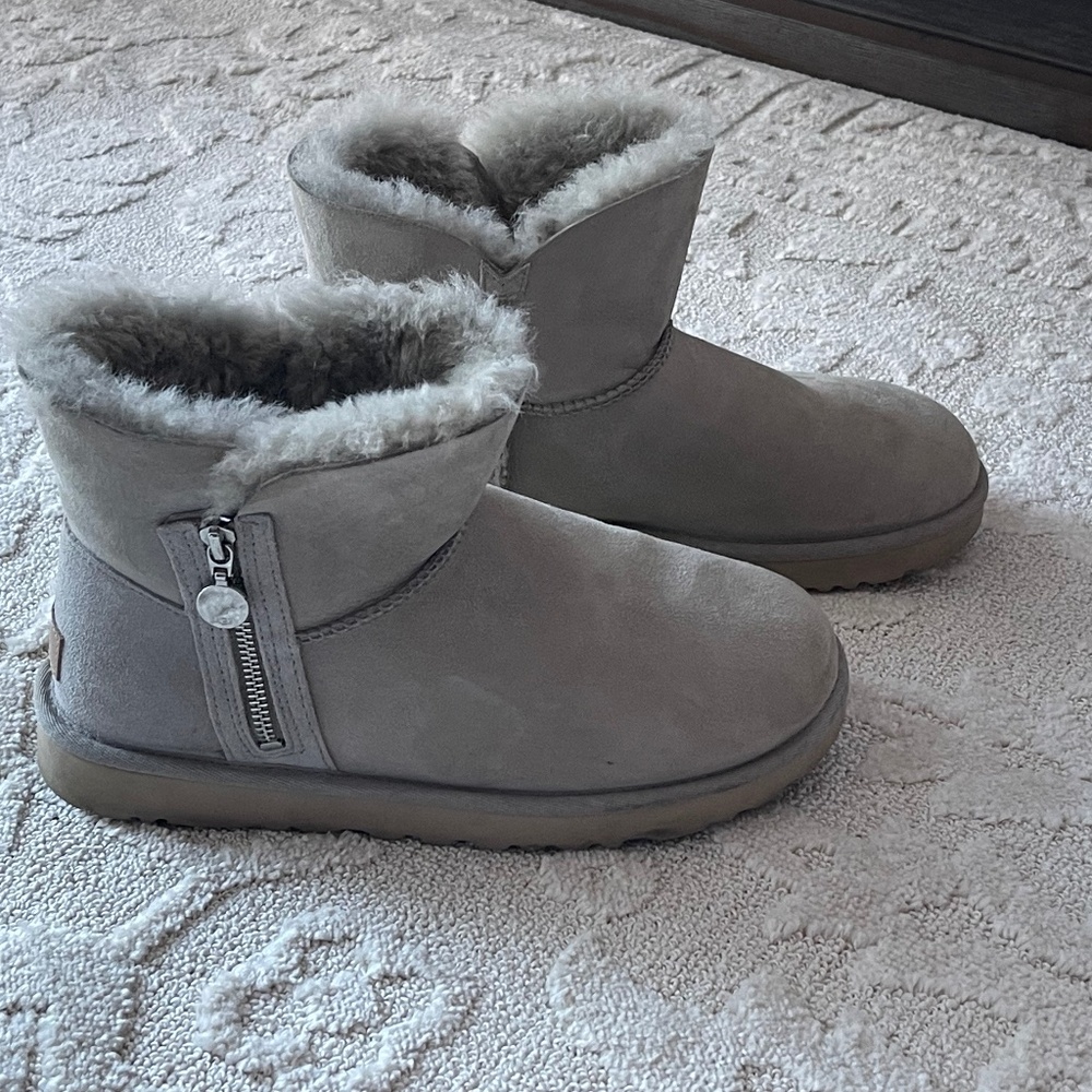 Gray Uggs - image 1